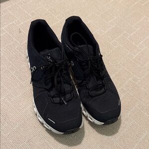 On Running Women’s Black and White Athletic Shoes